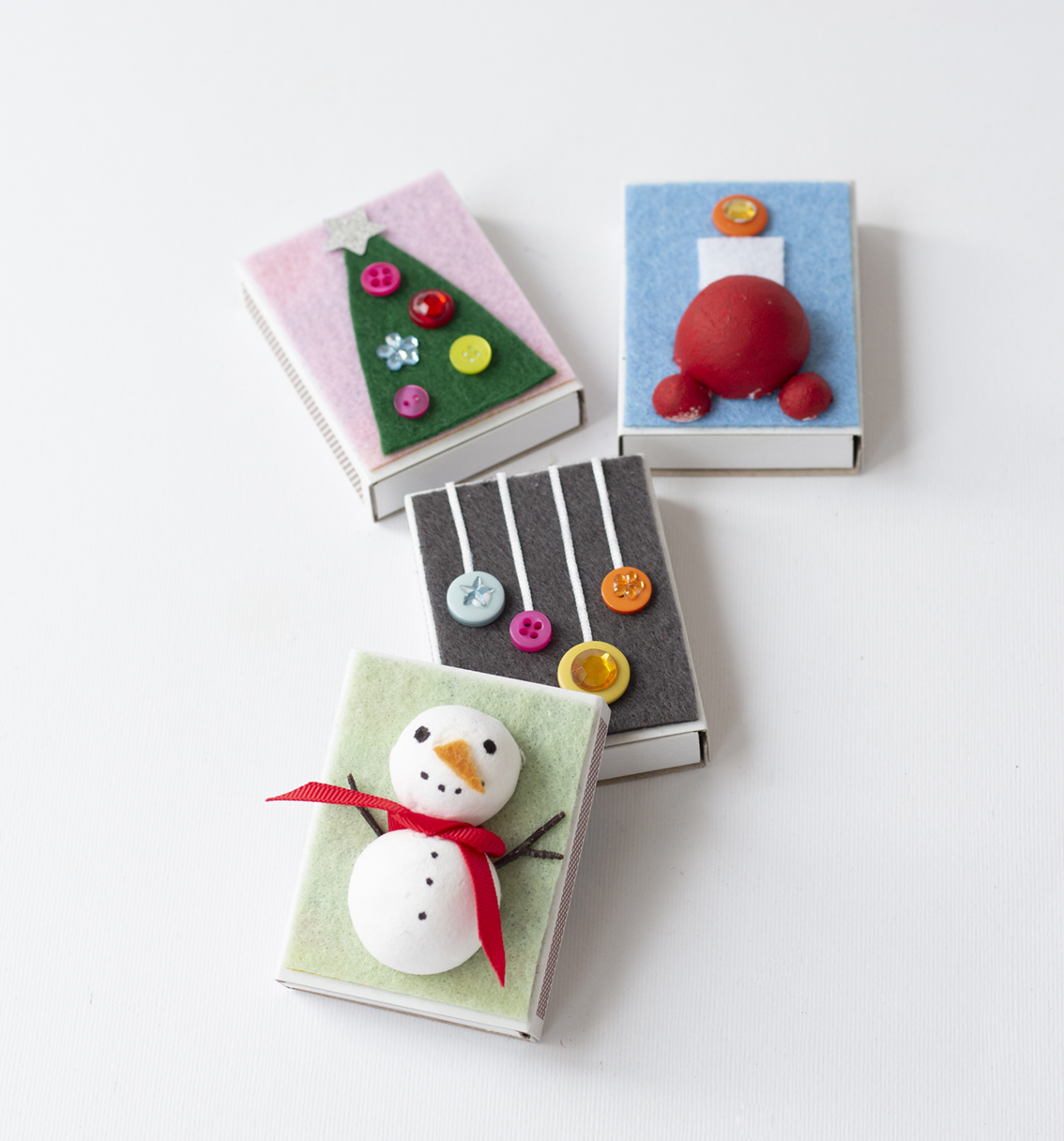 Tändsticksaskar till jul