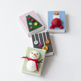 Tändsticksaskar till jul